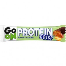 Go On Nutrition Protein Crisp Bar, 50 грам - Арахіс-карамель Go On Nutrition Protein Crisp Bar, 50 грам - Арахіс-карамель