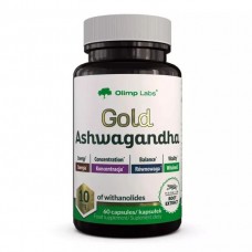 Olimp Sport Nutrition Gold Ashwagandha, 60 капсул Olimp Sport Nutrition Gold Ashwagandha, 60 капсул