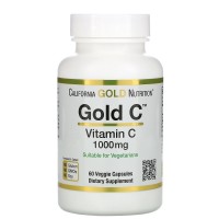 California Gold Nutrition Gold C, 60 вегакапсул California Gold Nutrition Gold C, 60 вегакапсул