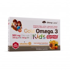 Olimp Sport Nutrition Gold Omega 3 Kids Gummies, 30 желейок - Тропічні фрукти Olimp Sport Nutrition Gold Omega 3 Kids Gummies, 30 желейок - Тропічні фрукти