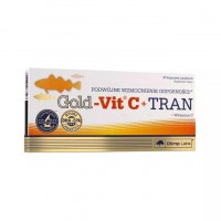 Olimp Sport Nutrition Gold-Vit C + Tran, 30 капсул Olimp Sport Nutrition Gold-Vit C + Tran, 30 капсул