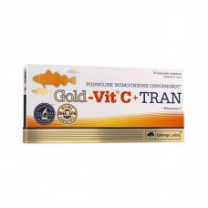 Olimp Sport Nutrition Gold-Vit C + Tran, 30 капсул Olimp Sport Nutrition Gold-Vit C + Tran, 30 капсул