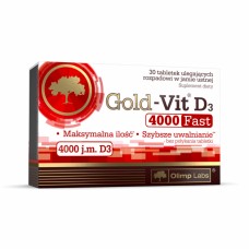 Olimp Sport Nutrition Gold-Vit D3 4000 Fast, 90 таблеток Olimp Sport Nutrition Gold-Vit D3 4000 Fast, 90 таблеток