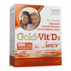 Olimp Sport Nutrition Gold-Vit D3 Junior, 30 пакетиків Olimp Sport Nutrition Gold-Vit D3 Junior, 30 пакетиків