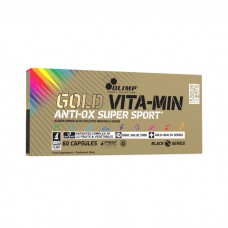 Olimp Sport Nutrition Gold Vita-Min anti-OX Super Sport, 60 капсул Olimp Sport Nutrition Gold Vita-Min anti-OX Super Sport, 60 капсул