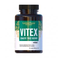 Golden Pharm Vitex 500 mg, 90 вегакапсул Golden Pharm Vitex 500 mg, 90 вегакапсул