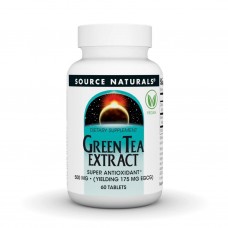 Source Naturals Green Tea Extract 500 mg, 60 таблеток Source Naturals Green Tea Extract 500 mg, 60 таблеток