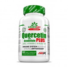 AMIX GreenDay ProVegan Quercetin with Bromelain Plus, 120 вегакапсул AMIX GreenDay ProVegan Quercetin with Bromelain Plus, 120 вегакапсул