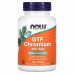 NOW GTF Chromium 200 mcg, 250 таблеток CN11347 NOW