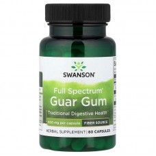 Swanson Guar Gum 400 mg Full Spectrum, 60 капсул Swanson Guar Gum 400 mg Full Spectrum, 60 капсул