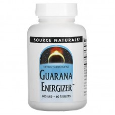 Source Naturals Guarana Energizer 900 mg, 60 таблеток Source Naturals Guarana Energizer 900 mg, 60 таблеток