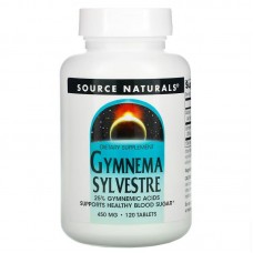 Source Naturals Gymnema Sylvestre 450 mg, 120 таблеток Source Naturals Gymnema Sylvestre 450 mg, 120 таблеток