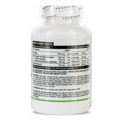 Progress Nutrition Hyaluronic acid & Collagen, 120 капсул CN16402 Progress Nutrition Progress Nutrition Hyaluronic acid & Collagen, 120 капсул CN16402 Progress Nutrition