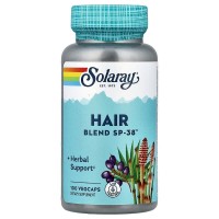 Solaray Hair Blend SP-38, 100 вегакапсул Solaray Hair Blend SP-38, 100 вегакапсул
