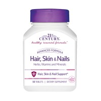 21st Century Hair Skin & Nails, 50 таблеток