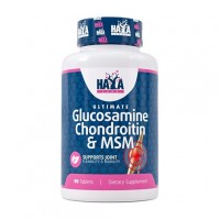 Haya Labs Ultimate Glucosamine Chondroitin & MSM Complex, 90 таблеток Haya Labs Ultimate Glucosamine Chondroitin & MSM Complex, 90 таблеток