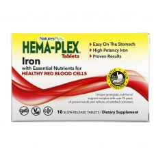 Natures Plus Hema-Plex, 10 таблеток