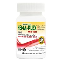 Natures Plus Hema-Plex, 60 минитаблеток Natures Plus Hema-Plex, 60 минитаблеток