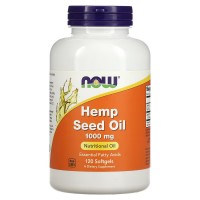 NOW Hemp Seed Oil 1000 mg, 120 капсул NOW Hemp Seed Oil 1000 mg, 120 капсул