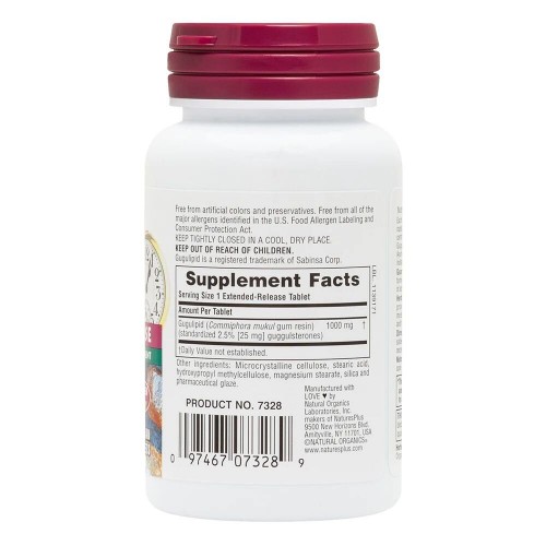 Natures Plus Herbal Actives Gugulipid, 30 таблеток CN14300 Natures Plus Natures Plus Herbal Actives Gugulipid, 30 таблеток CN14300 Natures Plus