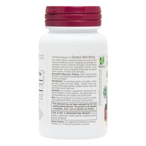 Natures Plus Herbal Actives Gugulipid, 30 таблеток CN14300 Natures Plus Natures Plus Herbal Actives Gugulipid, 30 таблеток CN14300 Natures Plus
