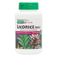 Natures Plus Herbal Actives Licorice 500 mg, 60 капсул Natures Plus Herbal Actives Licorice 500 mg, 60 капсул