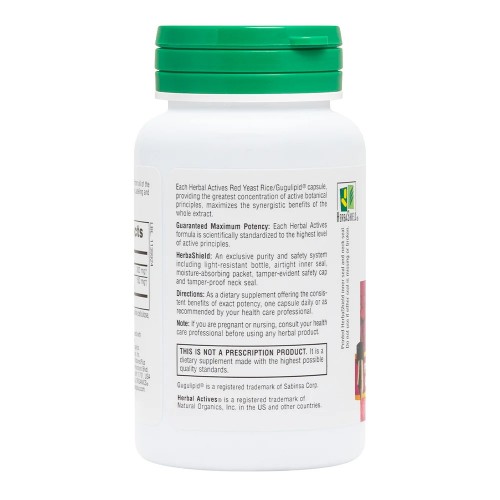 Natures Plus Herbal Actives Red Yeast Rice Gugulipid, 60 капсул CN11798 Natures Plus Natures Plus Herbal Actives Red Yeast Rice Gugulipid, 60 капсул CN11798 Natures Plus