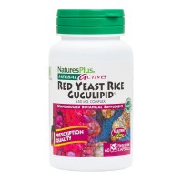 Natures Plus Herbal Actives Red Yeast Rice Gugulipid, 60 капсул Natures Plus Herbal Actives Red Yeast Rice Gugulipid, 60 капсул