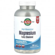 KAL High Absorption Magnesium Fully Chelated, 270 таблеток