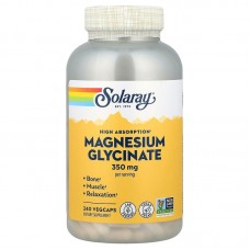 Solaray Magnesium Glycinate 350 mg High Absorption, 240 вегакапсул