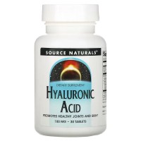Source Naturals Hyaluronic Acid 100 mcg, 30 таблеток Source Naturals Hyaluronic Acid 100 mcg, 30 таблеток