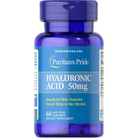 Puritan's Pride Hyaluronic Acid 50 mg, 60 капсул Puritan's Pride Hyaluronic Acid 50 mg, 60 капсул