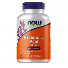 NOW Hyaluronic Acid 50 mg, 120 вегакапсул NOW Hyaluronic Acid 50 mg, 120 вегакапсул
