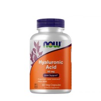NOW Hyaluronic Acid 50 mg, 60 вегакапсул