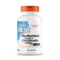 Doctor's Best Hyaluronic Acid with Chondroitin Sulfate, 180 капсул Doctor's Best Hyaluronic Acid with Chondroitin Sulfate, 180 капсул