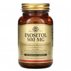 Solgar Inositol 500 mg, 100 вегакапсул Solgar Inositol 500 mg, 100 вегакапсул