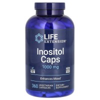 Life Extension Inositol 1000 mg, 360 капсул Life Extension Inositol 1000 mg, 360 капсул