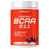 Sporter BCAA + Glutamine, 300 грамм - Вишня Sporter BCAA + Glutamine, 300 грамм - Вишня