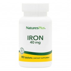Natures Plus Iron 40 mg, 90 таблеток Natures Plus Iron 40 mg, 90 таблеток