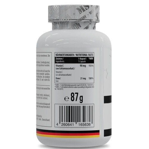 MST Nutrition Iron Bisglycinate, 120 капсул CN16137 MST MST Nutrition Iron Bisglycinate, 120 капсул CN16137 MST