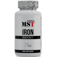 MST Nutrition Iron Bisglycinate, 60 капсул