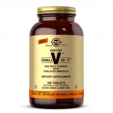 Solgar Formula V VM-75 iron free, 180 таблеток Solgar Formula V VM-75 iron free, 180 таблеток