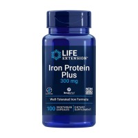 Life Extension Iron Protein Plus 300 mg, 100 вегакапсул Life Extension Iron Protein Plus 300 mg, 100 вегакапсул