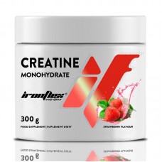 IronFlex Creatine Monohydrate, 300 грам - Полуниця IronFlex Creatine Monohydrate, 300 грам - Полуниця