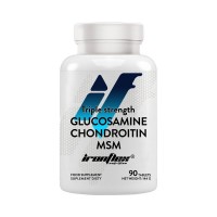 IronFlex Glucosamine Chondroitin MSM Triple Strenght, 90 таблеток IronFlex Glucosamine Chondroitin MSM Triple Strenght, 90 таблеток
