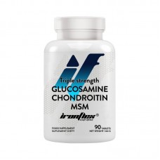 IronFlex Glucosamine Chondroitin MSM, 90 таблеток - Термін 01.26 IronFlex Glucosamine Chondroitin MSM, 90 таблеток - Термін 01.26