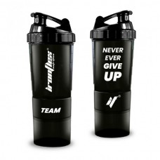IronFlex Spider Bottle 500 мл Never Ever Give Up, Black IronFlex Spider Bottle 500 мл Never Ever Give Up, Black