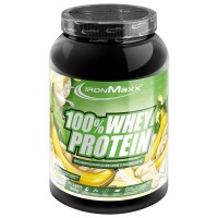 Ironmaxx 100% Whey Protein, 900 грам - Банановий йогурт Ironmaxx 100% Whey Protein, 900 грам - Банановий йогурт