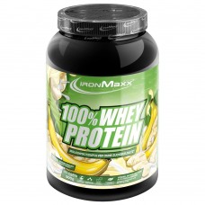 Ironmaxx 100% Whey Protein, 900 грам - Банановый йогурт Ironmaxx 100% Whey Protein, 900 грам - Банановый йогурт