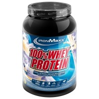 Ironmaxx 100% Whey Protein, 900 грам - Черничный чизкейк Ironmaxx 100% Whey Protein, 900 грам - Черничный чизкейк